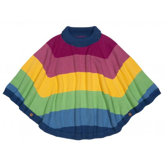 Kite Kinder Poncho Rainbow (GOTS) 